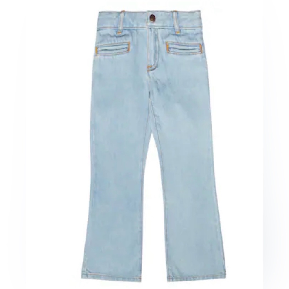 BONPOINT Bestie Flared Denim Jeans Size 4T